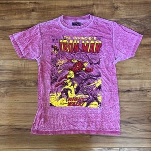 Iron Man Marvel Men’s T-Shirt Size Medium